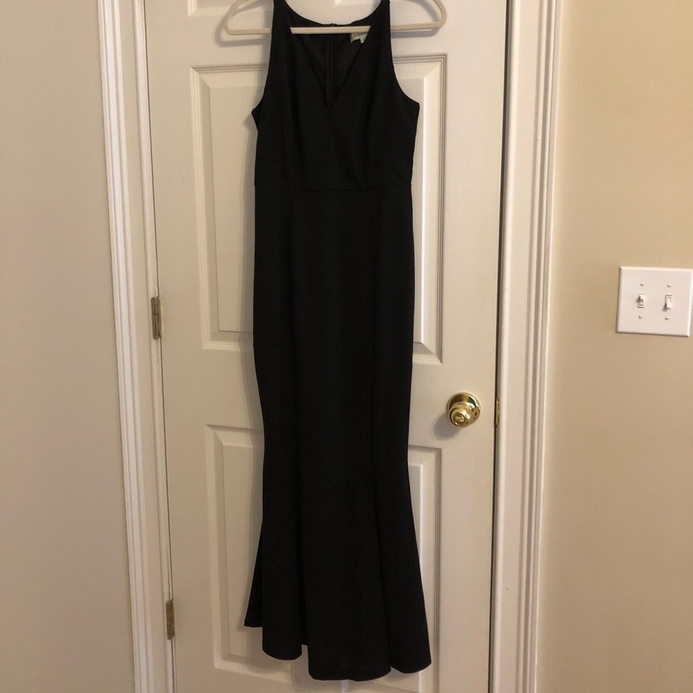 Black Cocktail Party Dress - Picture 2 of 5